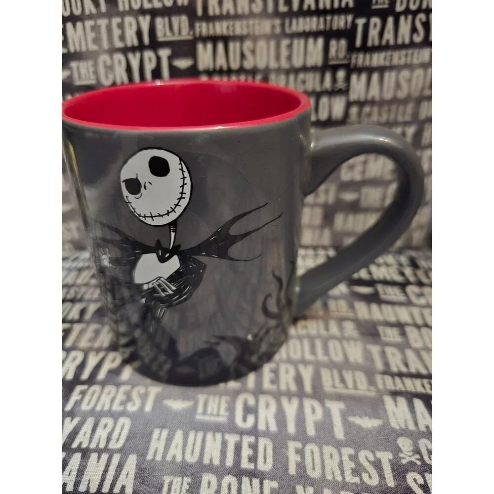Tim Burton The Nightmare Before Christmas Coffee Mug Disney Jack Skellington